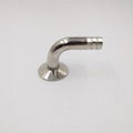 Sanitary Stainless Tri Clamp 90 Degree Elbow Hose Barb