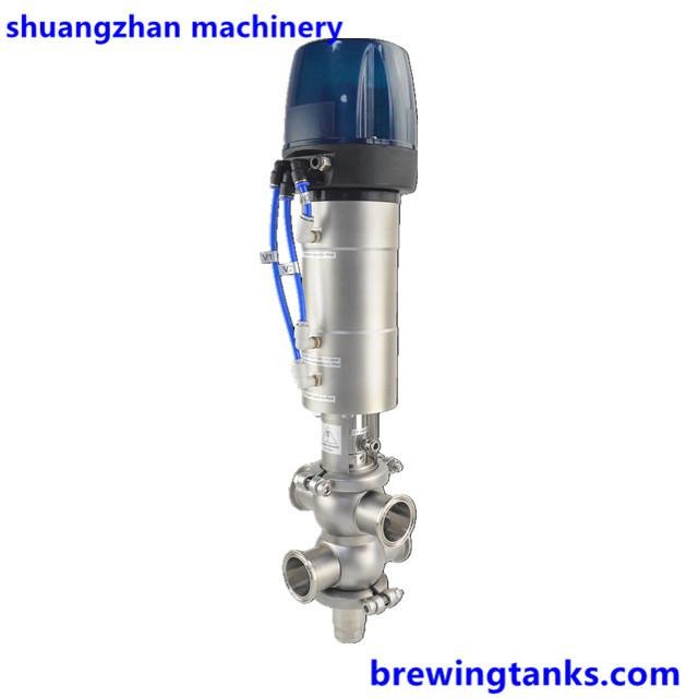 Sanitary Stainless 316L Dairy Mixproof Valve with C-Top 2
