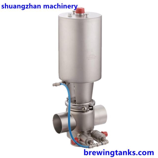 Sanitary Stainless 316L Dairy Mixproof Valve with C-Top 5