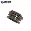 Sanitary Stainless Steel Tri Clamp Weldless Bulkhead