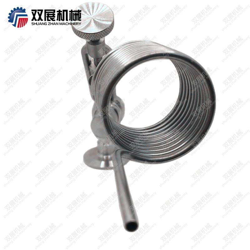 Sanitary Stainless Steel Sample Valve with Pigtail Coil 2