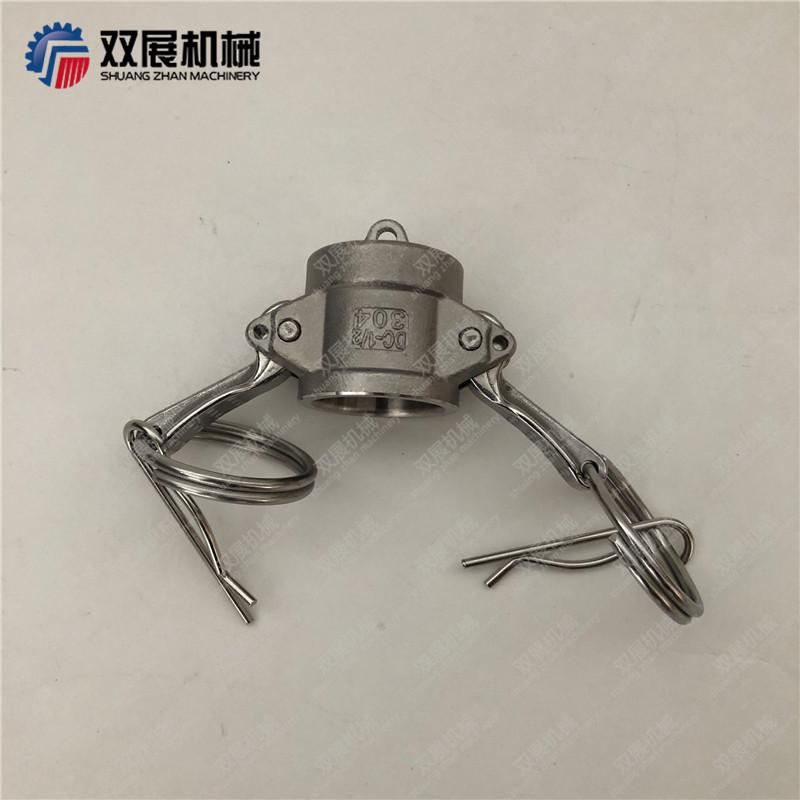 Stainless Steel Cam and Groove Dust Cap Female End Coupler Safety