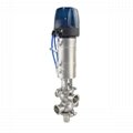 Sanitary Stainless 316L Dairy Mixproof Valve with C-Top 1