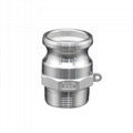 Type F Stainless Steel Camlock Coupling