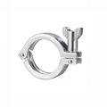 Sanitary Stainless Steel Single Pin Heavy Duty Clamp Wing Nut