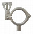 Sanitary Stainless Steel Single Pin Heavy Duty Clamp