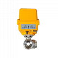 Electrically Motor-Driven 316SS Actuated 3-way Ball Valve