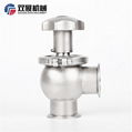 Sanitary Stainless Steel Manual Shutoff Valve 