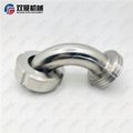 Sanitary Stainless Steel DIN11851 Union Threaded Elbow