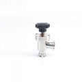 Stainless Steel 304 Vacuum Bellow Angle Valve Manually