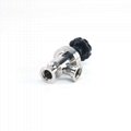 Stainless Steel 304 Vacuum Bellow Angle Valve Manually