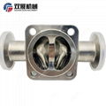 Sanitary Stainless Steel Diaphragm Valve PTFE+EPDM Manually Operated 