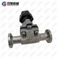 1/2in (DN15) Sanitary Stainless Steel Diaphragm Valve Manually Operated 