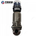 Sanitary Stainless Steel Air Driven Diaphragm Valve with Positioner