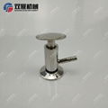 Sanitary SS304 Tri Clamp Sample Valve PTFE Sealing