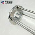 2" Tri Clamp Sight Glass Tower 500mm Long Diopter Spool Pipe 