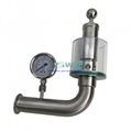 Upgrade 1.5in. tri clamp spunding valve/Bunging device