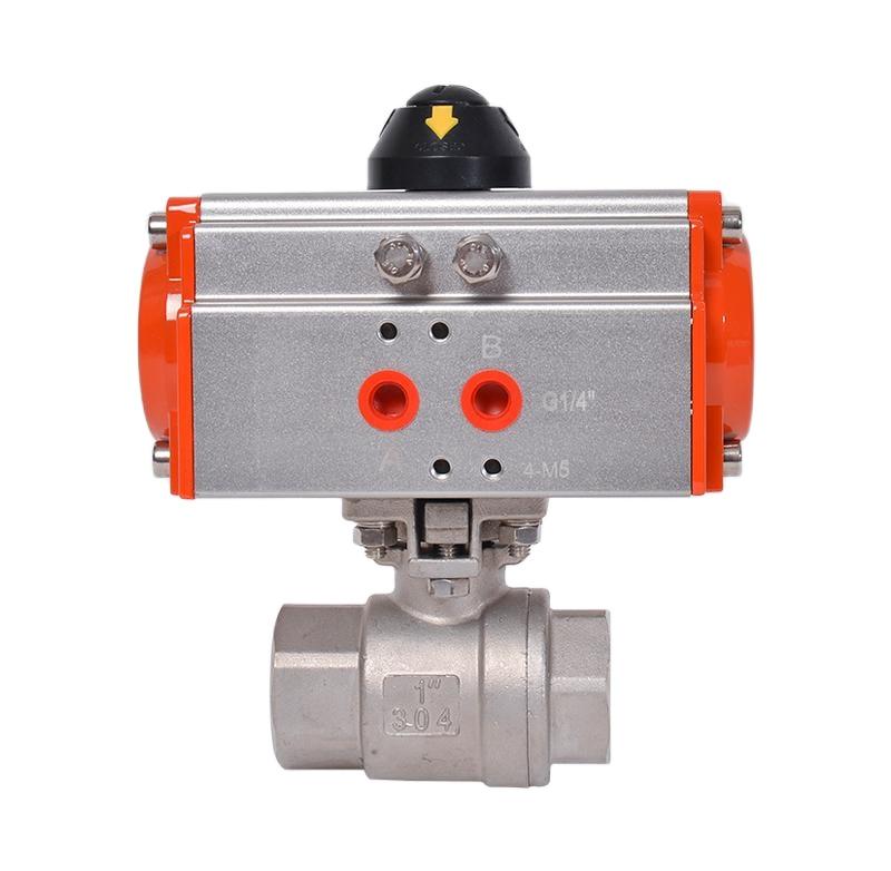 actuated ball valve