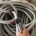 316 Stainless Extreme-Temperature Steam Hose with Quick-Clamp Sanitary Fittings