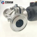 SS316L Stainless Steel Air Driven Diaphragm Valve 