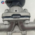 SS316L Stainless Steel Air Driven Diaphragm Valve 