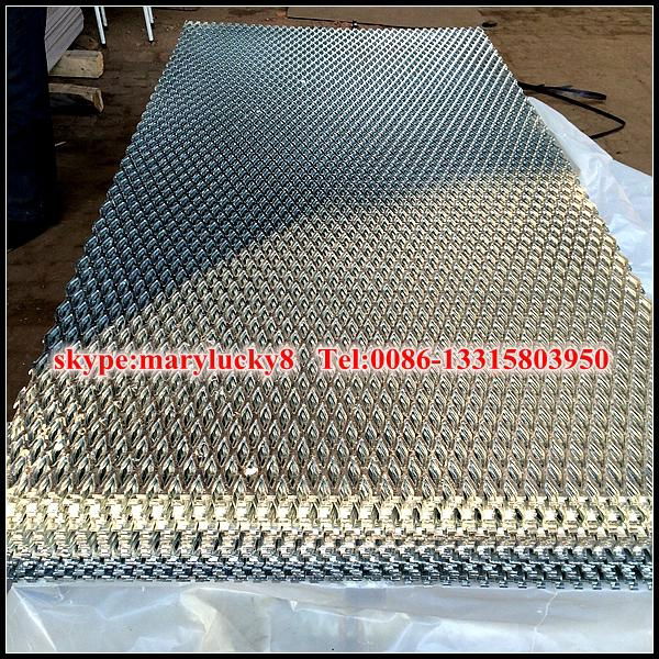 Hot dipped Galvanized Expanded Metal Grating 2