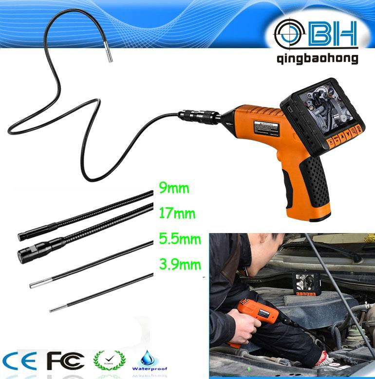 Automobile diagnostic borescope camera