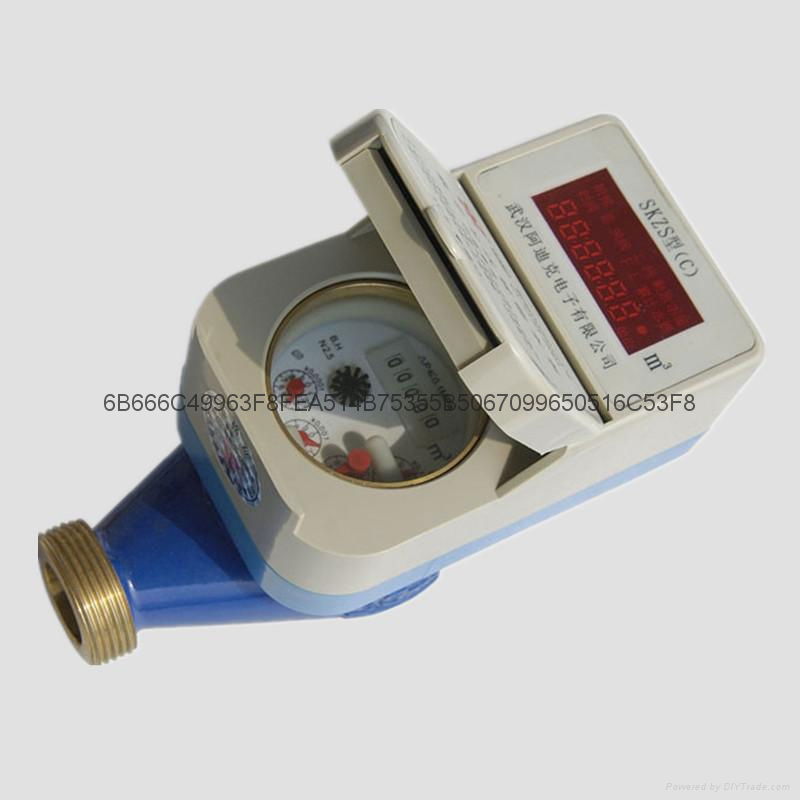  Smart  IC Card PrepaymentWater Meter (Valve Controlled)