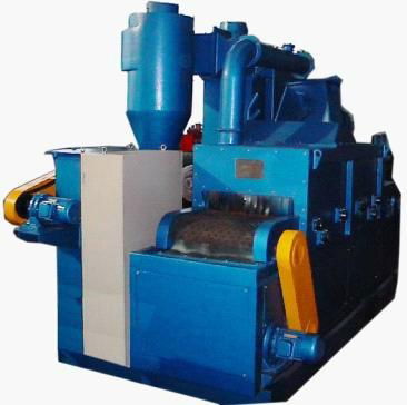 SJ680 blast cleaning machine for backing plate of brake pads or linings 