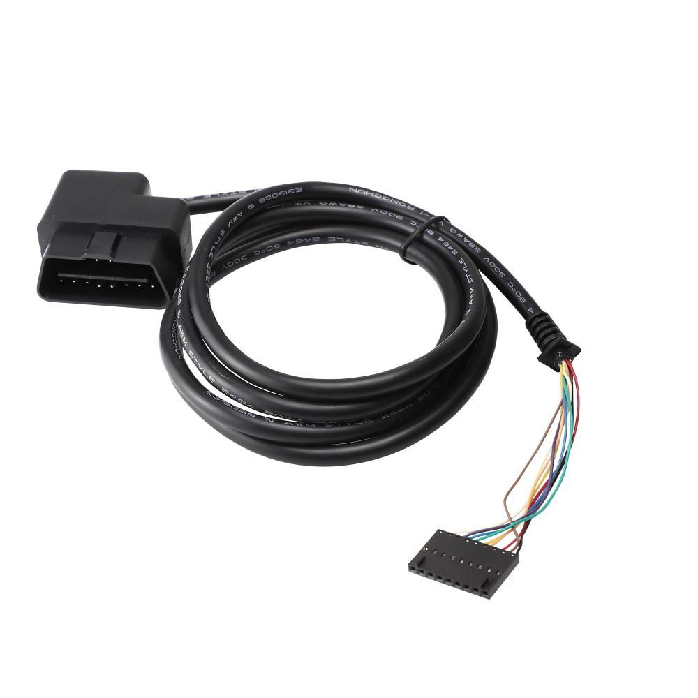 obdii obd2 obd to 2.54 car diagnostic test cable