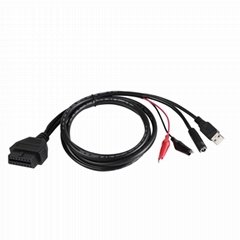 OBDII-usb to obd Power clip cable 