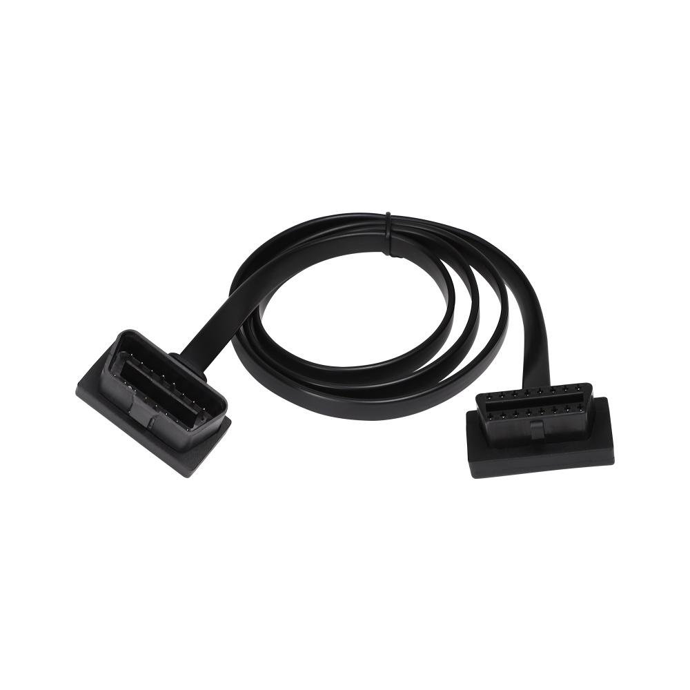 16pin male to 16pin female flat obd2 cabl flat obd cable 