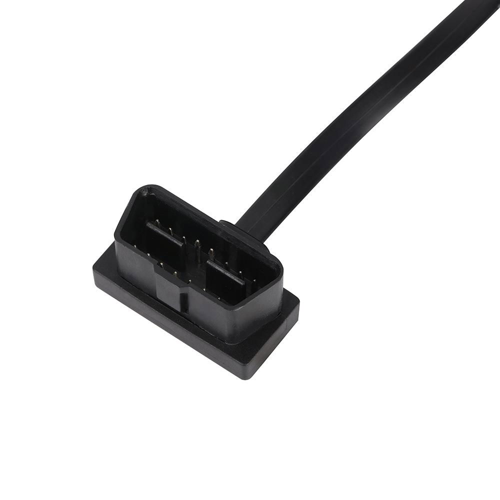 OBDII16pin male to 16pin female flat obd obd2 cable 5