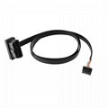 16PIN 90°MALE TO Molex3.0 12PIN flat obd molex 12p cable for OBD2 fault code rea 1