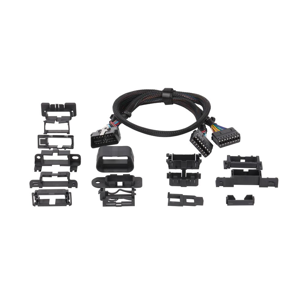 Universal OBD2 T-Harness with Brackets universal obdii obd2 obd 16 pin obd y spl 4