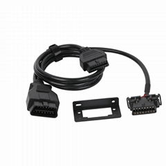 16针公对母通用线，带托架通用obdii obd2 obd 16针OBD 2 OBD 2诊断线