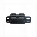 OBDII 16P FEMALE BMW CONNECTOR obd-ii connector For Used to equip OBD2 connector 5