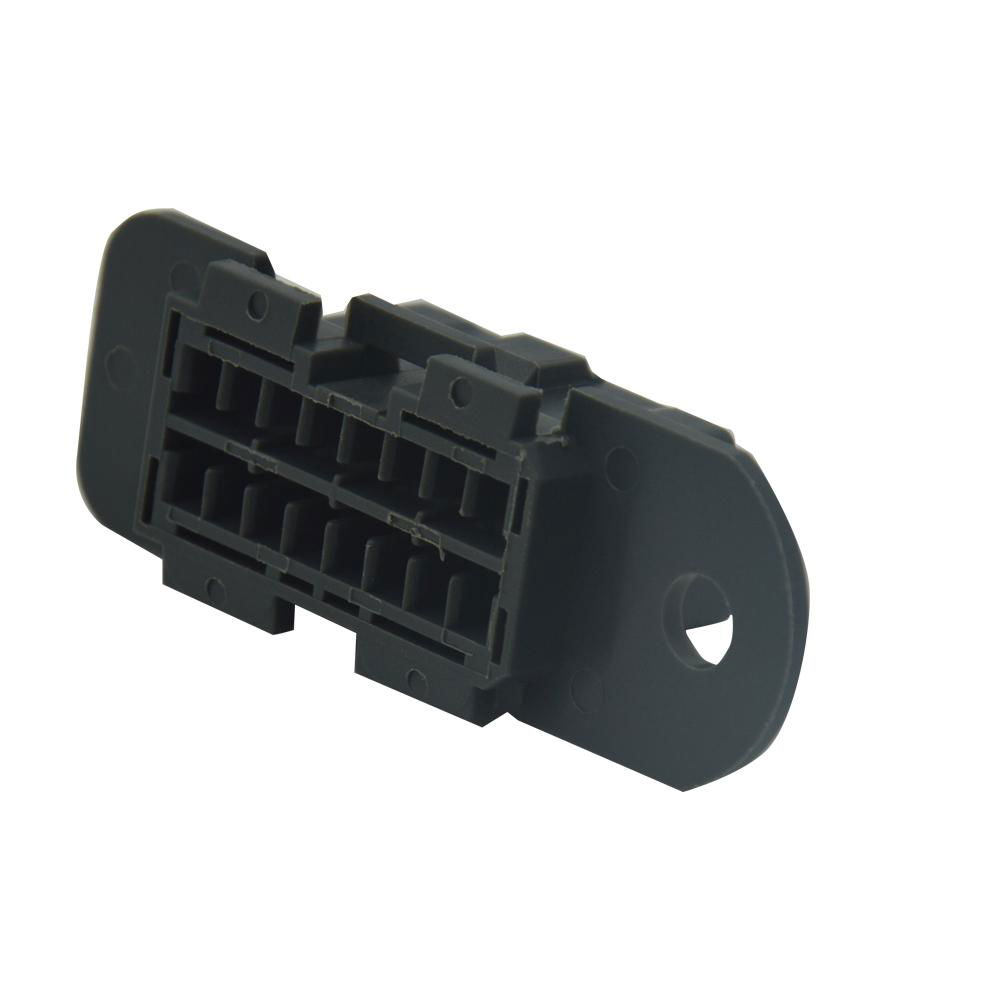 OBDII 16P FEMALE VOLOV CONNECTOR obd2 female 16pin obd connector For Used to equ 3