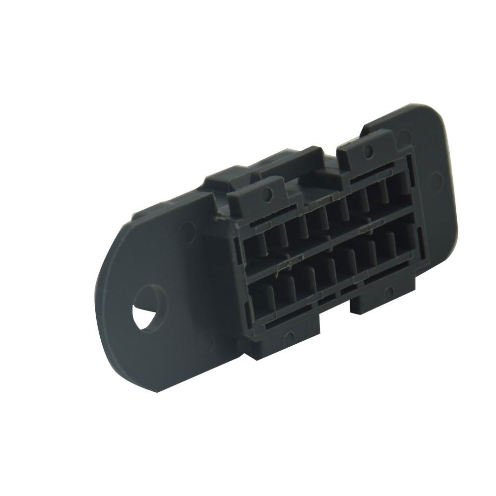 OBDII 16P FEMALE VOLOV CONNECTOR obd2 female 16pin obd connector For Used to equ 4