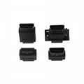 OBD-II 16PIN MALE TO FEMALE Ultra short Adapter obd obd2 16 pin male adapter For 2