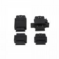 OBD-II 16PIN MALE TO FEMALE Ultra short Adapter obd obd2 16 pin male adapter For 6