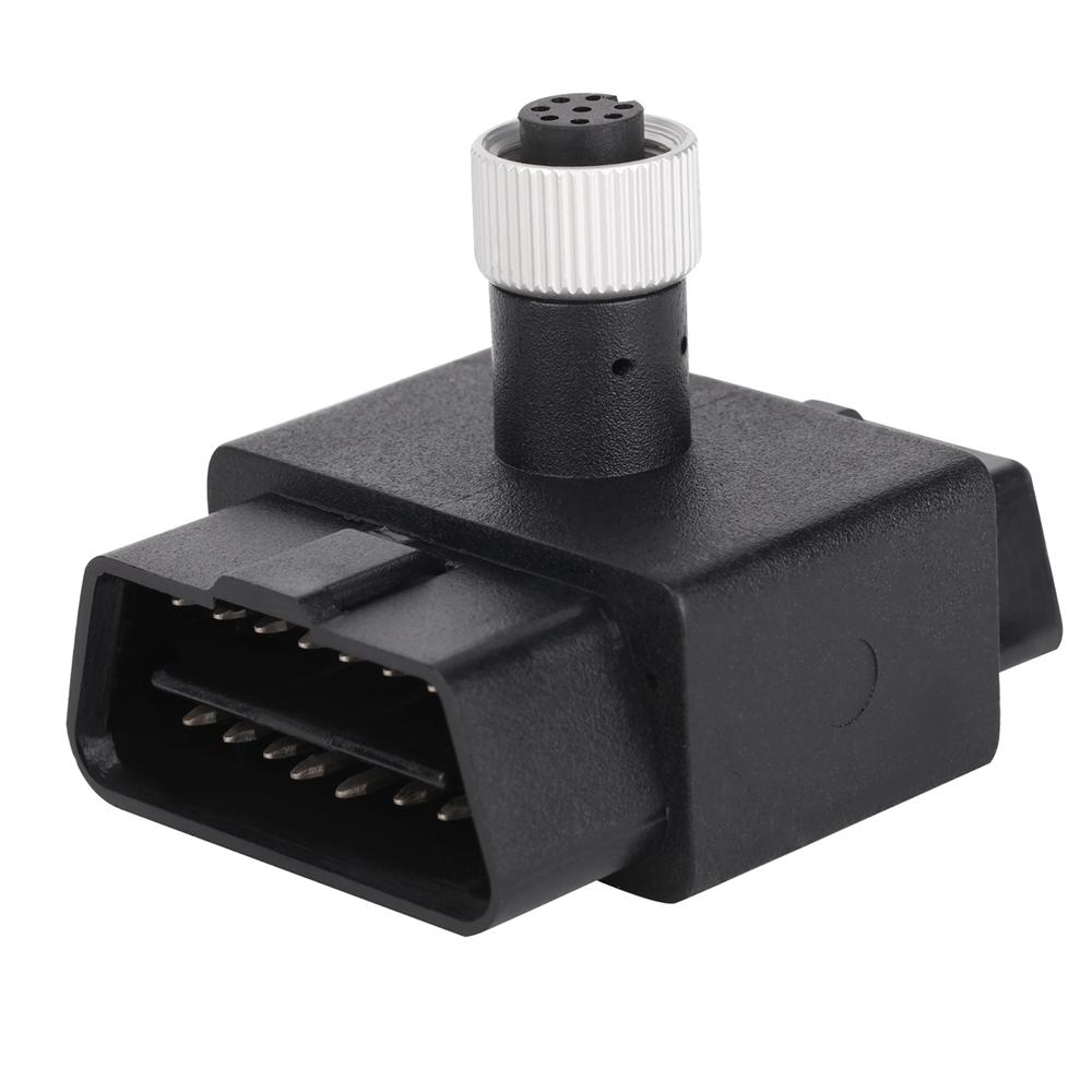 16PIN MALE TO FEMALE with M12 8PIN Adapter m12 8 pin waterproof connector obdii 