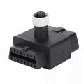 16PIN MALE TO FEMALE with M12 8PIN Adapter m12 8 pin waterproof connector obdii  4