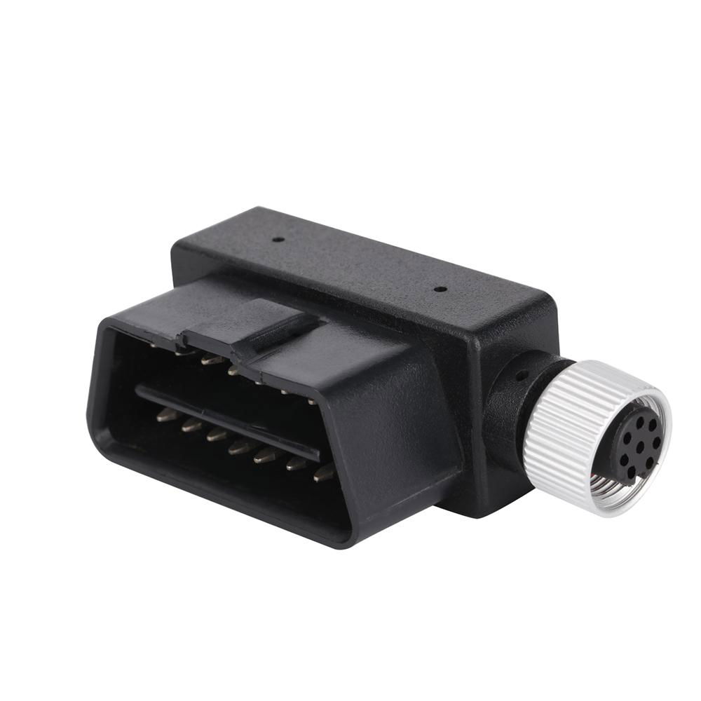 16PIN MALE TO M12 8PIN Adapter m12 8 pin waterproof connector obdii 16 pin adapt 4