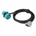 DB15PIN MALE TO J1939 TYPE2 MALE/FEMALE s9 9 pin adapter db15 cable For Transpor 1