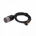 MOLEX 3.0 12PIN MALE TO J1708 6P MALE