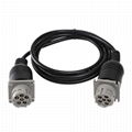 MOLEX 3.0 12PIN MALE TO J1708 6P MALE