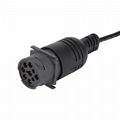 J1708 6PIN FEMALE TO FEMALE sae j1939 j1708 6pin conector cable For Transport eq 2