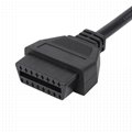 16PIN FEMALE TO J1939 9P MALE j1939 connector to obd2 cable For Transport equipm