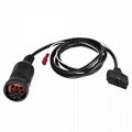 MOLEX 3.0 22PIN MALE TO J1939 9P MALE j1939 connector 9 pin cable For Transport  (Hot Product - 1*)